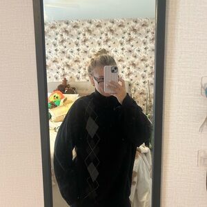 Arrow Men's Black Turtleneck Sweater